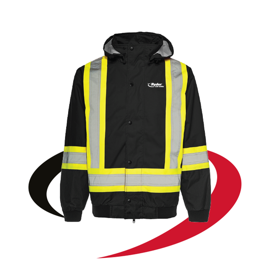 3-In-1 Winter Traffic Jacket with 4″ Reflective Tape