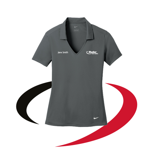 Nike Dri-Fit Verticle Mesh Polo Women's - Personzalied